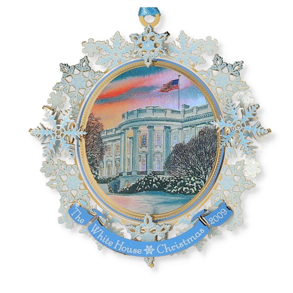 2009 White House Historical Association Cleveland Christmas Ornament